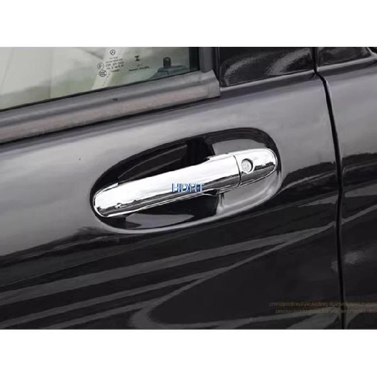 Car Styling Exterior Sticker Door Handle Frame Gate Bowl Cover Accessories For Mercedes-Benz V Class Vito Viano Metris 2024 +