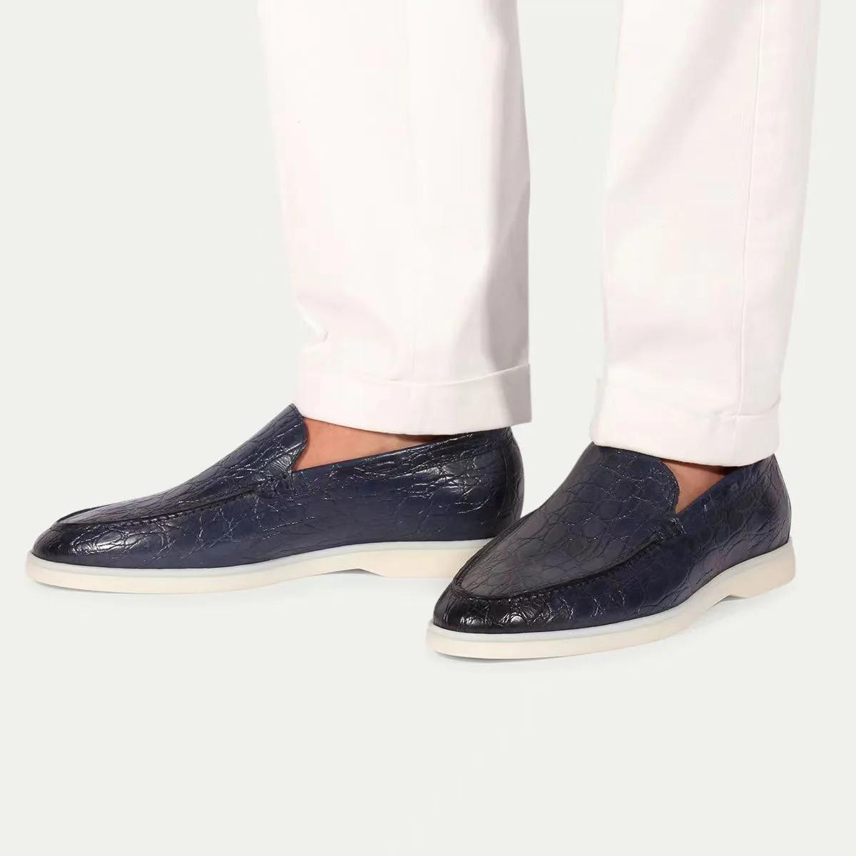 

2024 Lofers Чоловіки Vulcanize Shoes Ретро Повсякденні кросівки Чоловіче парусинове взуття Взуття на платформі Чоловіче взуття для водіння Zapatillas De Hombre 41