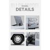 1/18 Russian UAZ TRAVELER BUS Alloy Model Car Toy Diecasts Metal Casting Pull Back Sound and Light Car Toys for Children Vehicle