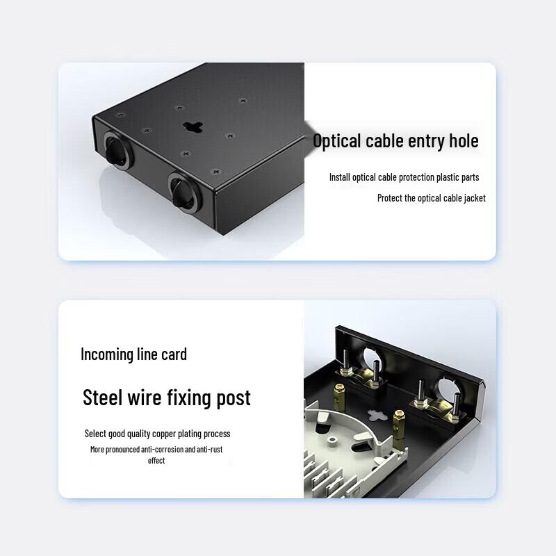 4-Port Fiber Optic Terminal Box