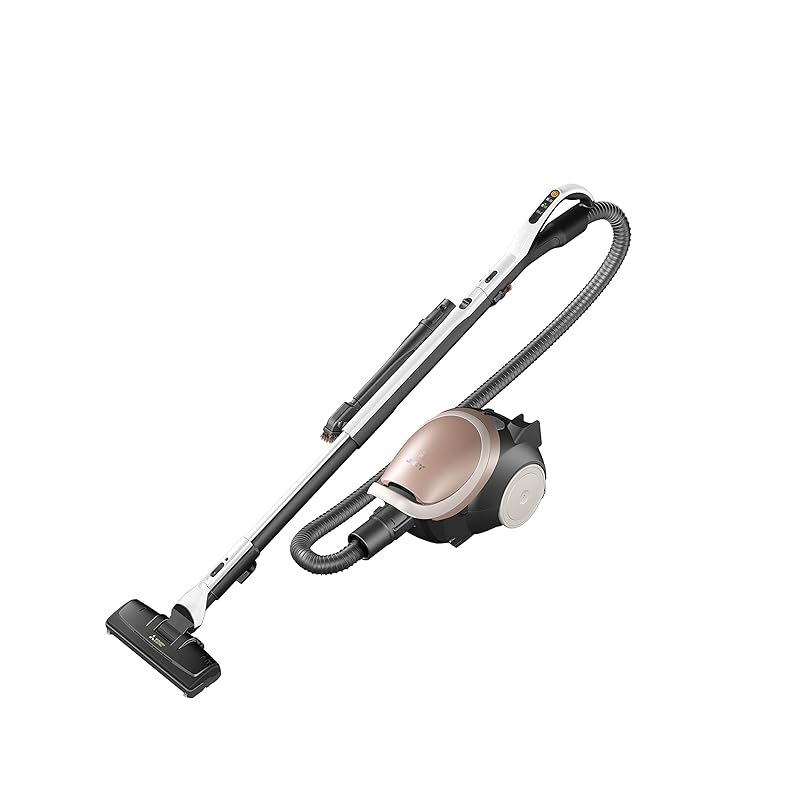 

Mitsubishi Electric paper pack vacuum cleaner Be-K (Bikay) small size made in Japan Lightweight 2.1kg self-propelled power brush sepia gold TC-GM1J-N