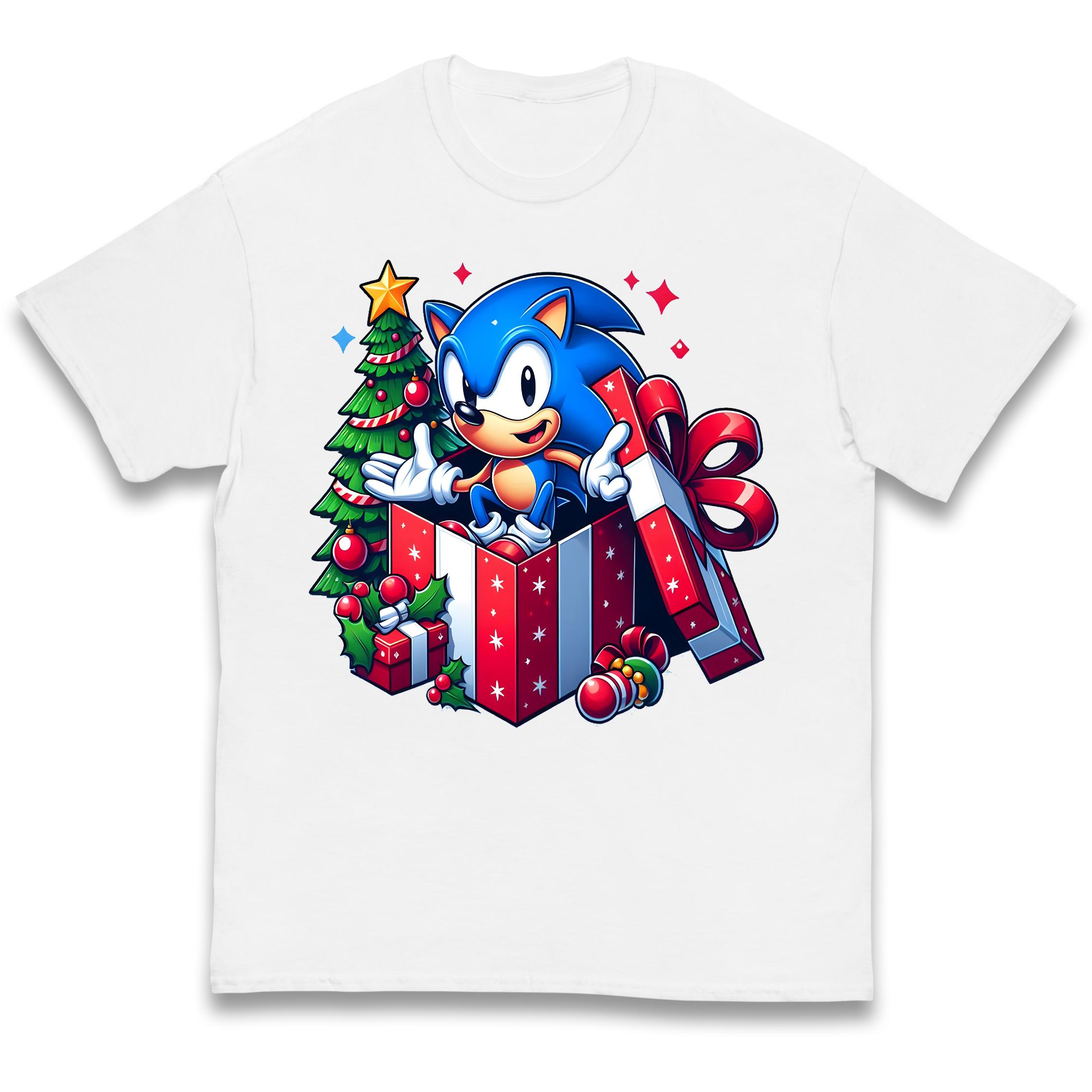 Sonic The Hedgehog Christmas Kids T-Shirt 160