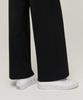 MUSINSA STANDARD WOMAN Women'S Heavyweight Fleece-Lined Wide Hidden Elastic Waist Slacks [Black]