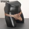 Men's Leopard Print Thong Men's Sexy Thong Sexy Underwear
