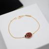 Ladybug Bracelet Four-leaf clover five-flower bracelet women's high-grade personalized version VCA bracelet V gold