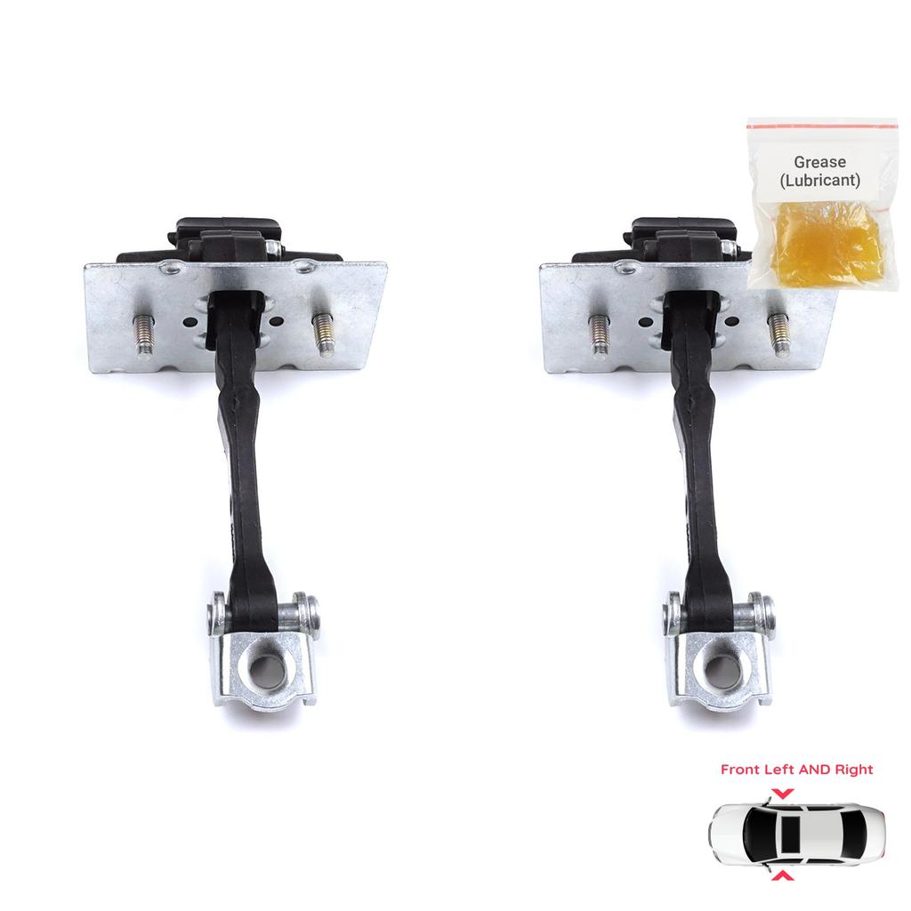 EDP951-1 2 Pieces Front Left AND Right Door Catch Hinge Brake Stop Check Strap Limiter for Peugeot 308 MK2 2013-2021 4/5 Door 9677466980