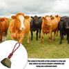 Goat Bells For Collars Vintage Clear Sound Grazing Copper Cow Bells With Lanyard Weatherproof Metal Ornament For Outdoor Camping