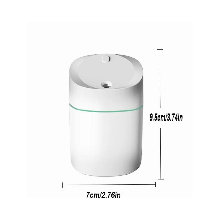 New USB Rechargeable Ultrasonic Diffuser Smart Car Humidifier Air Purifier Mini Portable Water Air Desktop Humidifier