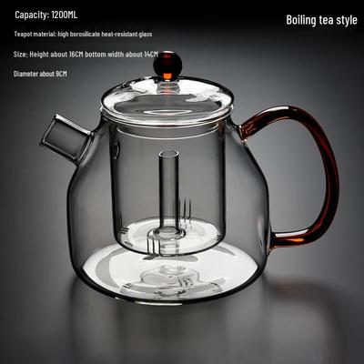 Mr. Jian 1.2L High Borosilicate Glass Teapot Kettle