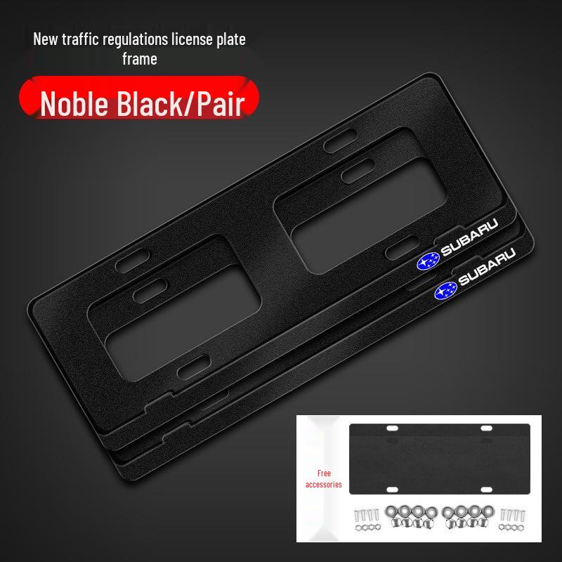 Kompatibilní rámečky na SPZ pro Subaru: STI, Forester, XV, Outback, BRZ, Legacy, WRX.