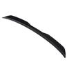 Rear Window Roof Spoiler Visor Deflector Universal Fit Reduce Resistance Window Top Lip Molding Trim Glossy Black