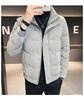 Herren Winter Slim Fit Leichte Daunenjacke