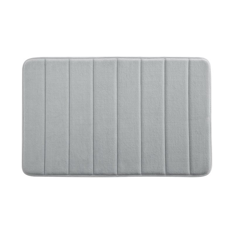 Qiqijia Household Bathroom Absorbent Mat, Bath Mat, Entrance Doormat, Quick-Drying Foot Mat, Toilet Washroom Non-Slip Mat