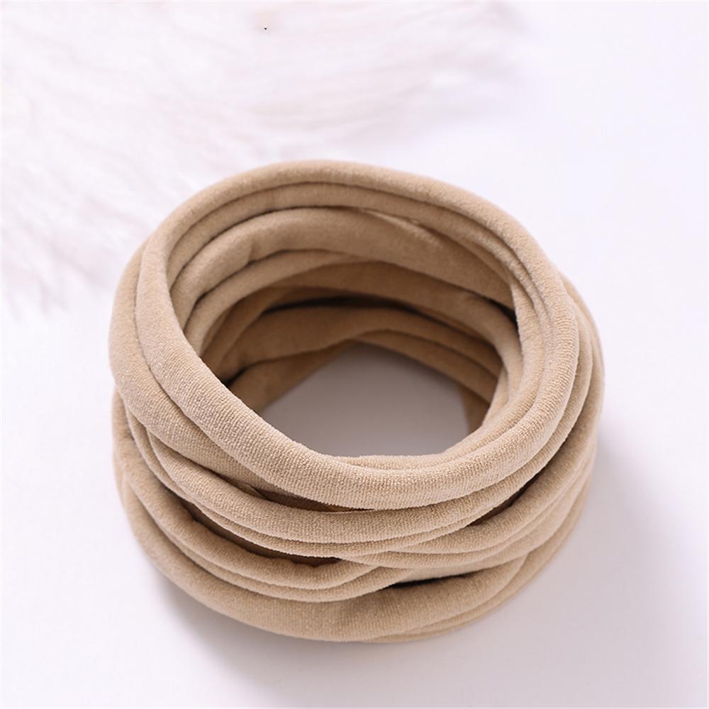 20 Stück/Los Baby Mädchen DIY Nylon Stirnbänder Weiches Spurloses Dehnbares Stirnband für Kinder Haarband Mädchen Elastische Haarschmuck