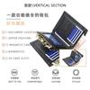 Wallet Men's Short Korean Version Business Multi Slot With 30% Discount Driver's License Zipper Coin Purse