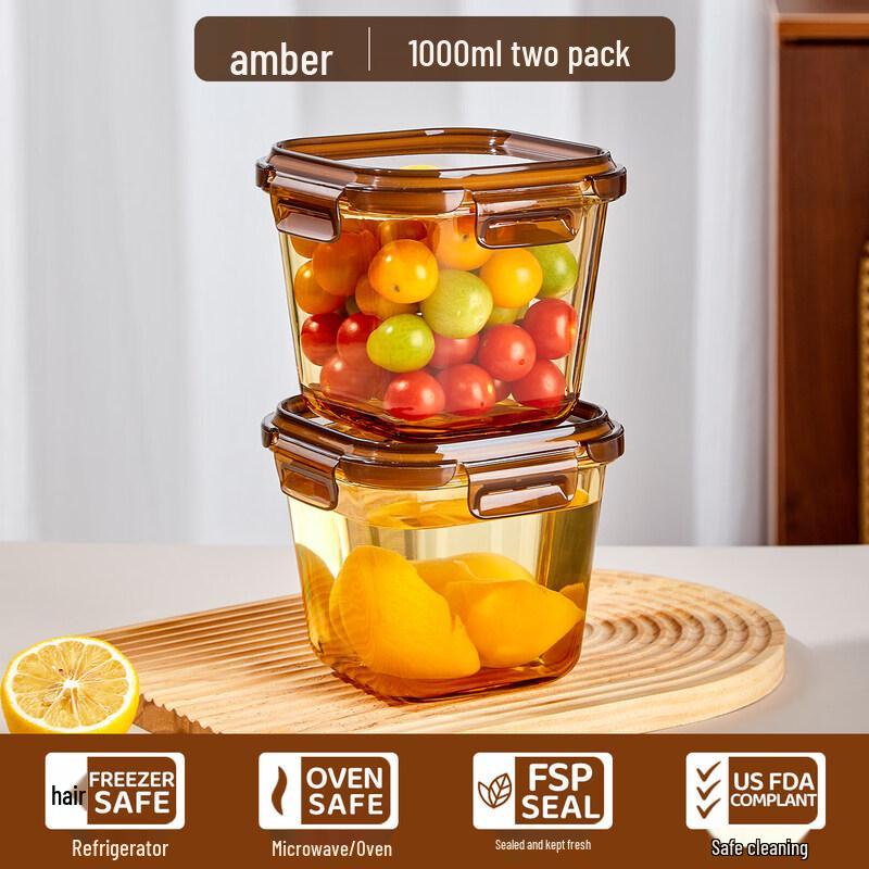 ZISIZ Glass Food Storage Container