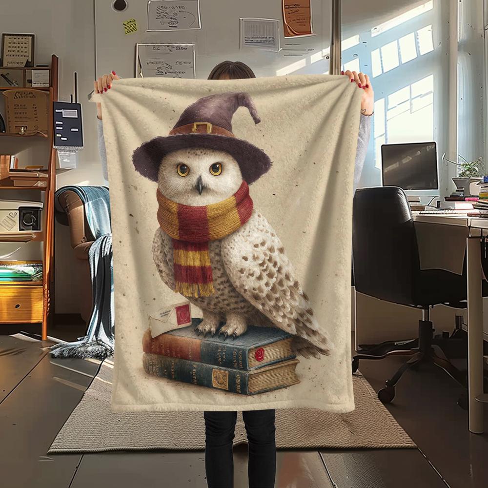 1 Peça Manta de Flanela com Estampa de Desenho Animado, Alta Qualidade Confortável para Todas as Estações, Decoração de Casa, Calor e Conforto, Perfeita para Presente de Natal Aniversário