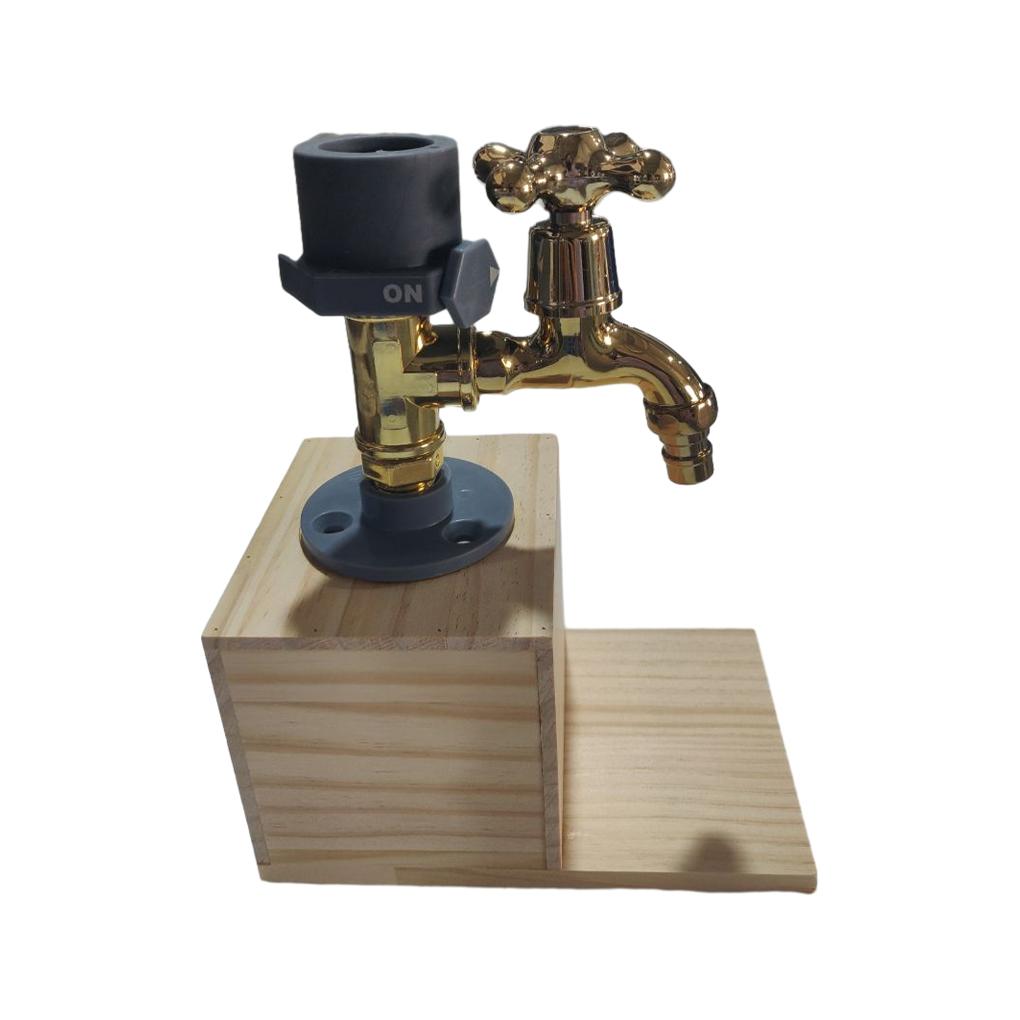 Whiskey Wood Dispenser Faucet Stations Bar