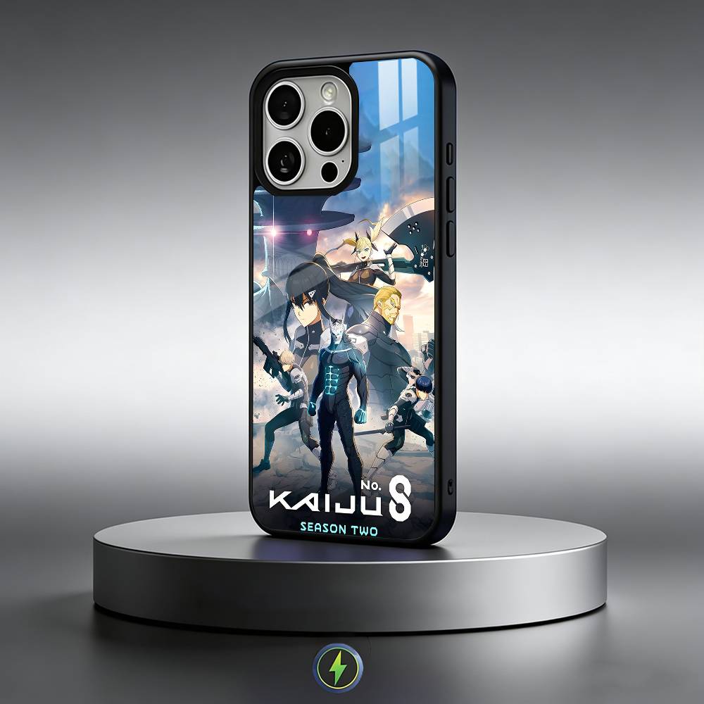 Hot Anime K-Kaiju No Phone Case For iPhone17,16,15,14,13,12,11 Plus,Pro Max Magnetic For Magsafe Wireless Charging