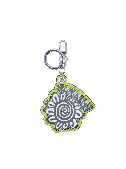 GANNI Unisex Flower Keychain A5001-747