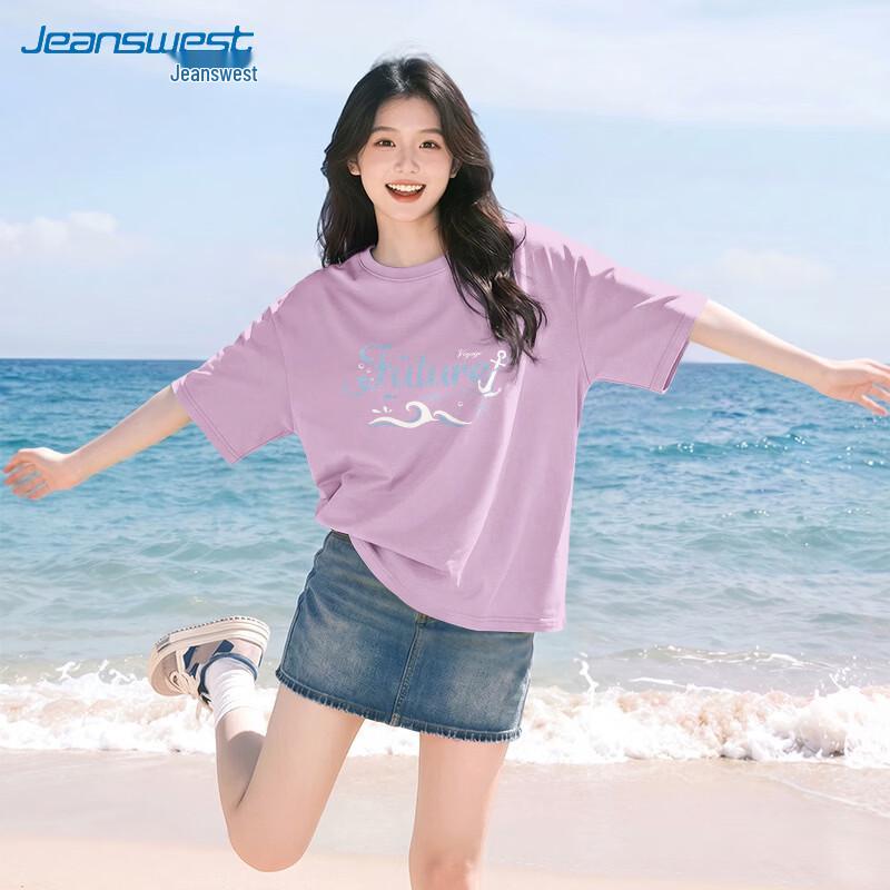 Jeanswest Women's 2026 Summer Cotton Graphic T-Shirt