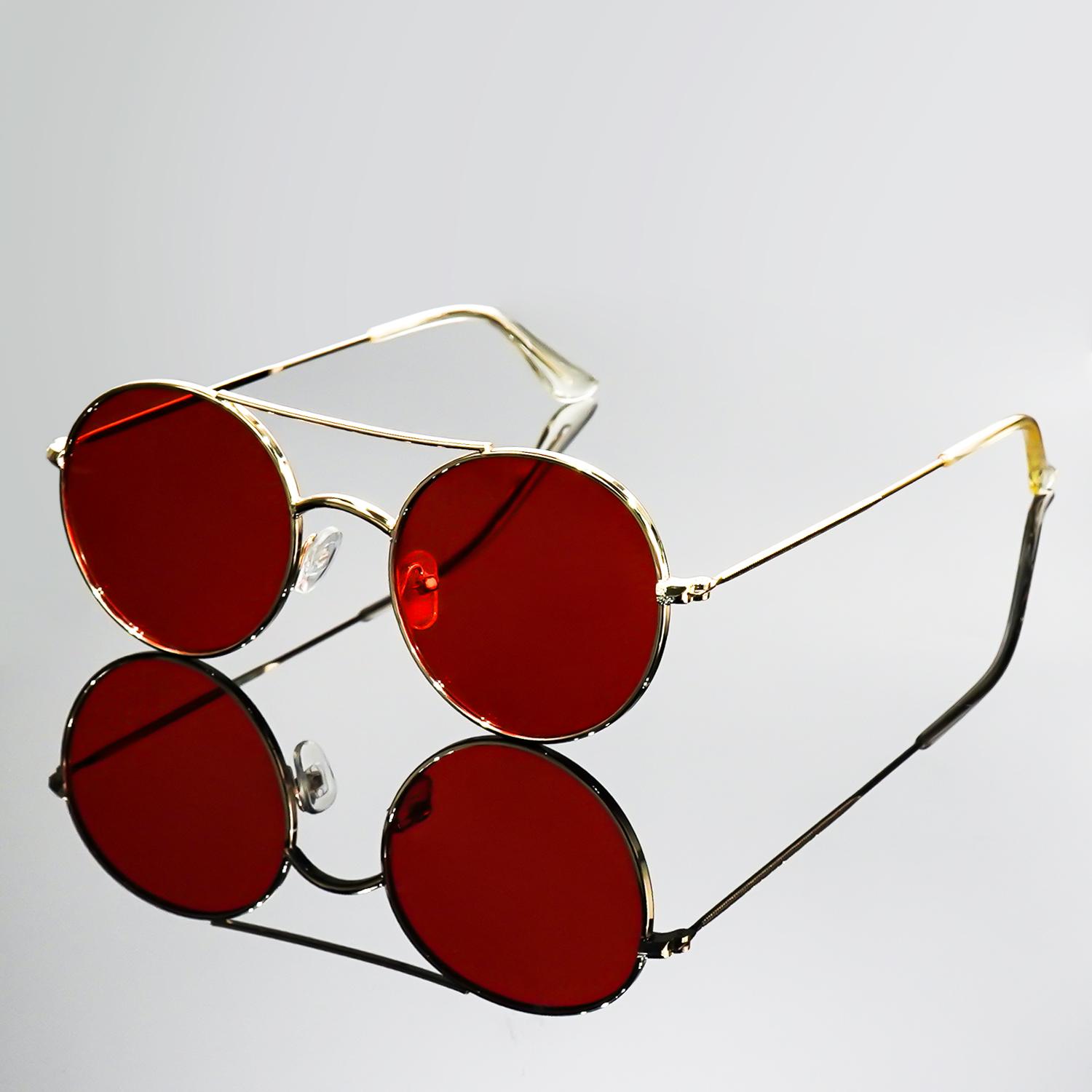 

Double Bridge High-Quality Frame Multicolor Casual Trendy Sunglasses Suitable for All Face Types Daily Wear