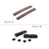 For Land Rover Defender 90 110 130 2020 2021 2022 2023 2024 ABS Black Car Rear Fog Lamp Cover Sticker Car Exterior Accessories