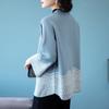 Fashionable Knit Sweater Coat for Middle Aged Women Casual Autumn Outerwear