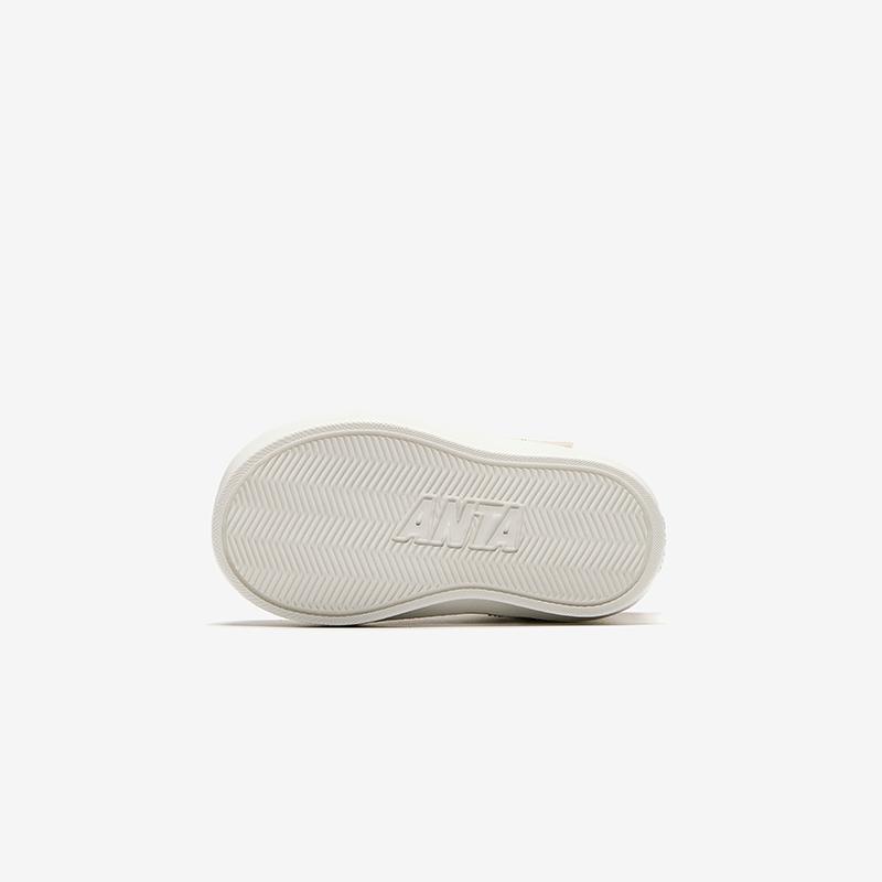 Anta Comfortable Trendy Lightweight Shock Absorbing Warm High-Top Walking Shoes Baby Shoes Ivory-White A22440060-5