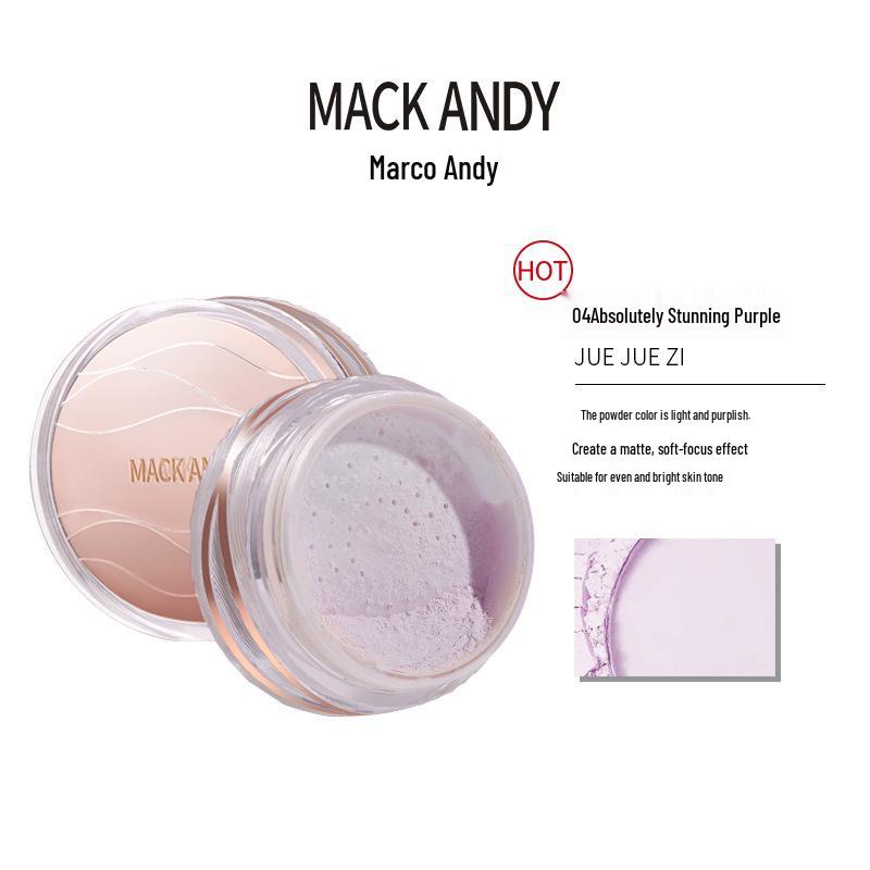 Andy Qingyang Liuyun Air Invisible Pore-Control Waterproof Setting Powder