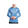 Puma Maglia Casa Manchester City Serie Motivo Stampato Girocollo Manica Lunga Maglia da Calcio Uomo Top Blu 759203-01