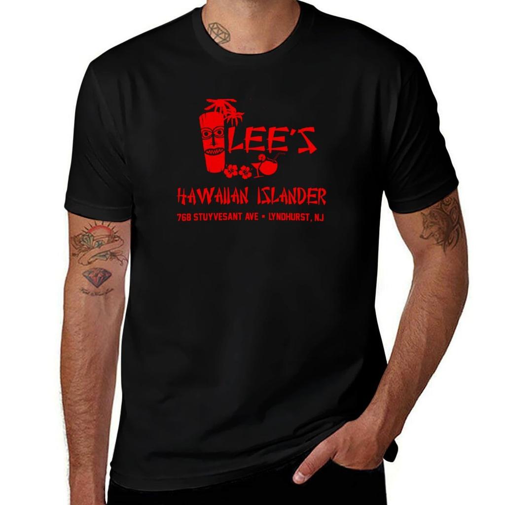 Lees Hawaiian Islander Tshirt Basic Daily Outfit Short Sleeve Tee Tshirt
