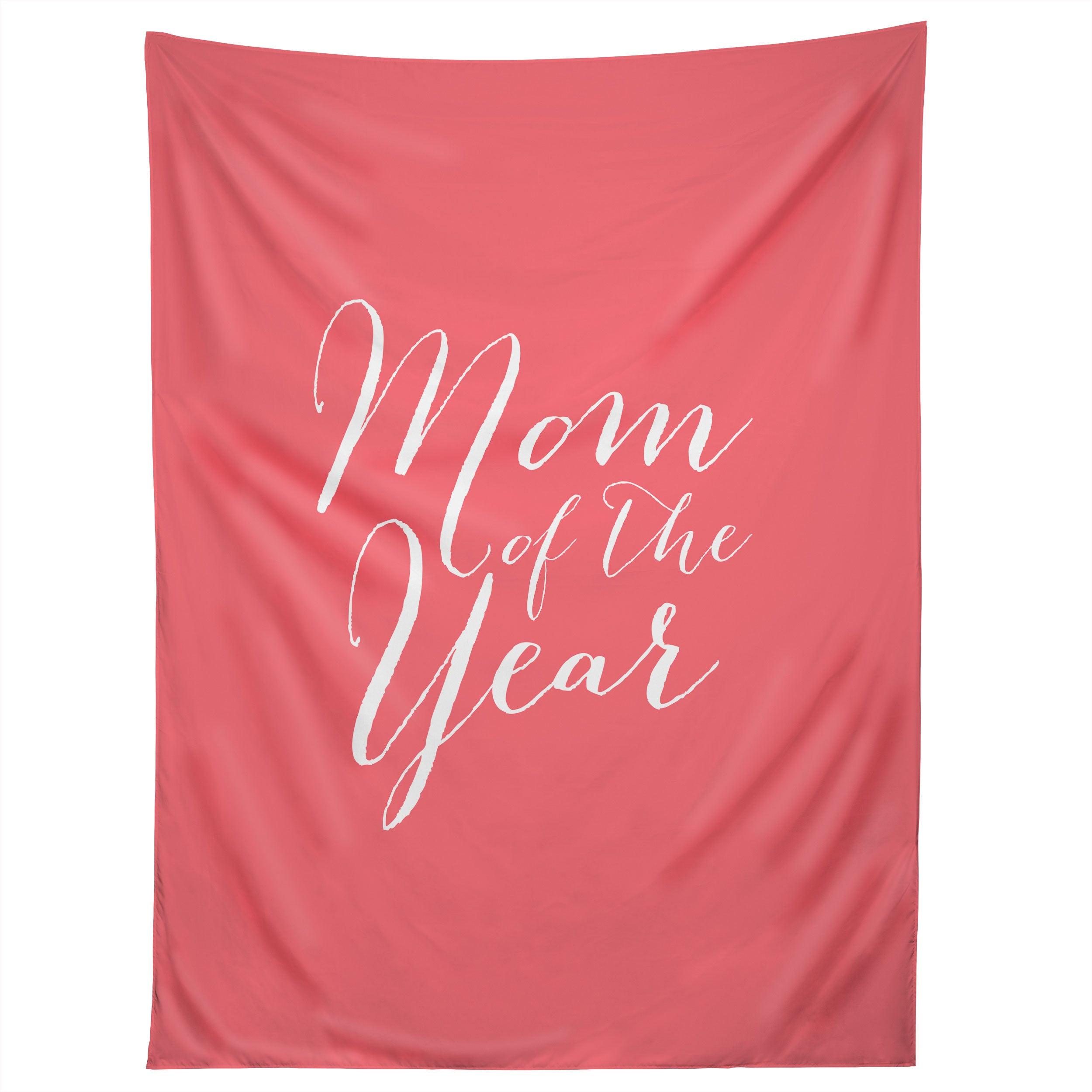 MOM OF THE YEAR 2 tapestry 75x100
