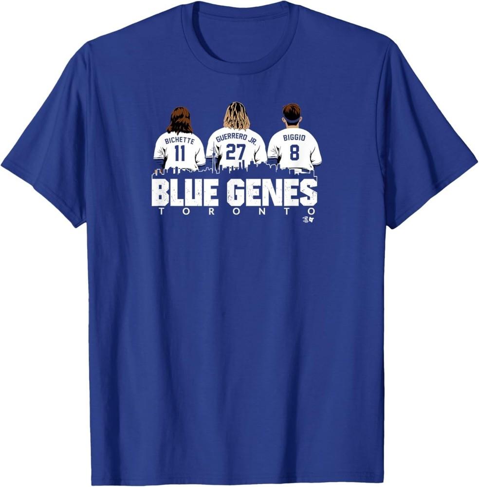 Bichette, Guerrero, Biggio - Blue Genes - Toronto Baseball T-Shirt Unisex T-Shirt XXXL