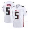 Falcons 5 Drake London Football Trikot Herren Sportbekleidung Ganzjahres