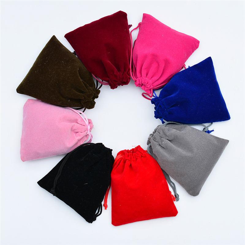 Velvet Drawstring Jewelry & Earphone Storage Bag
