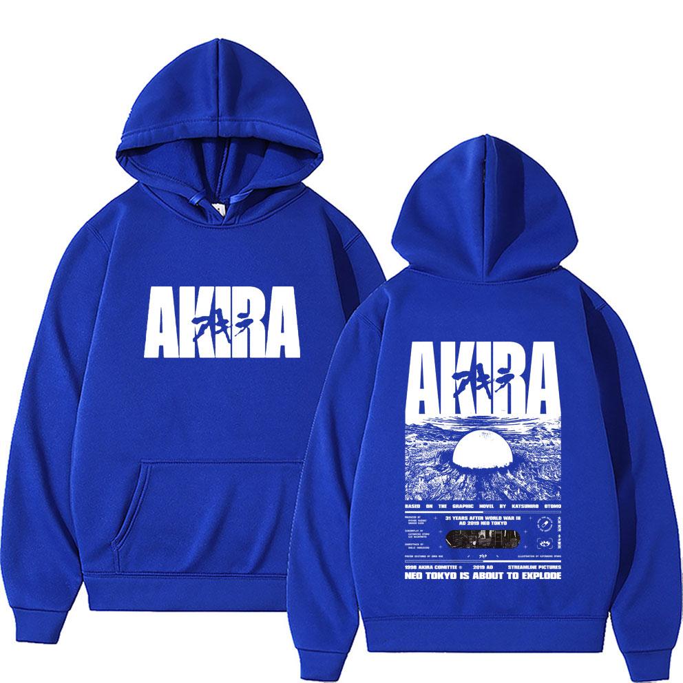 Японский Научно-фантастический Мультфильм Аниме Акира Шотаро Канеда Худи Мужчины Женщины Мода Винтажный Оверсайз Пуловер Худи 3XL