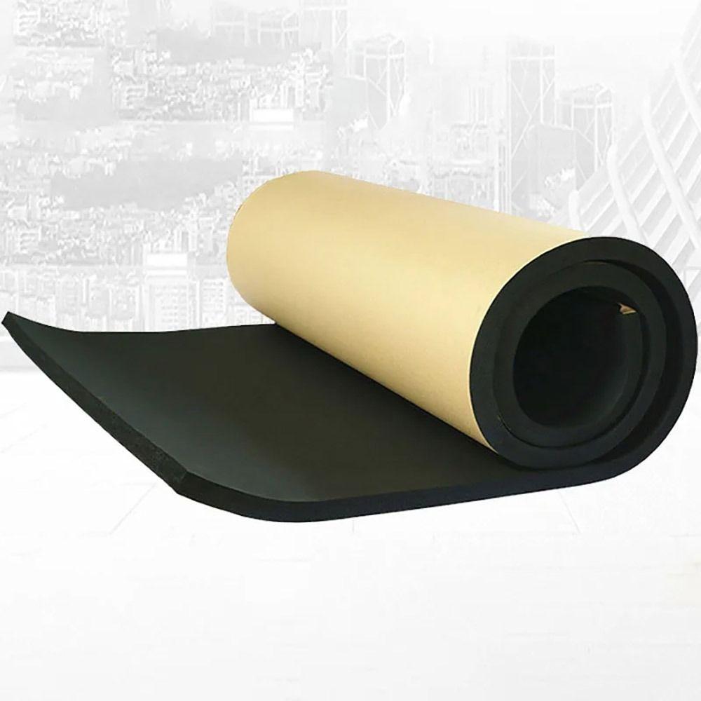 1 ritinėlis 100x50cm Akustinės izoliacijos kilimėlis 3/5/6/8/10/15mm Automobilio variklio dangčio garso izoliacijos pagalvėlė Sunkvežimiams, visureigiams, automobiliams