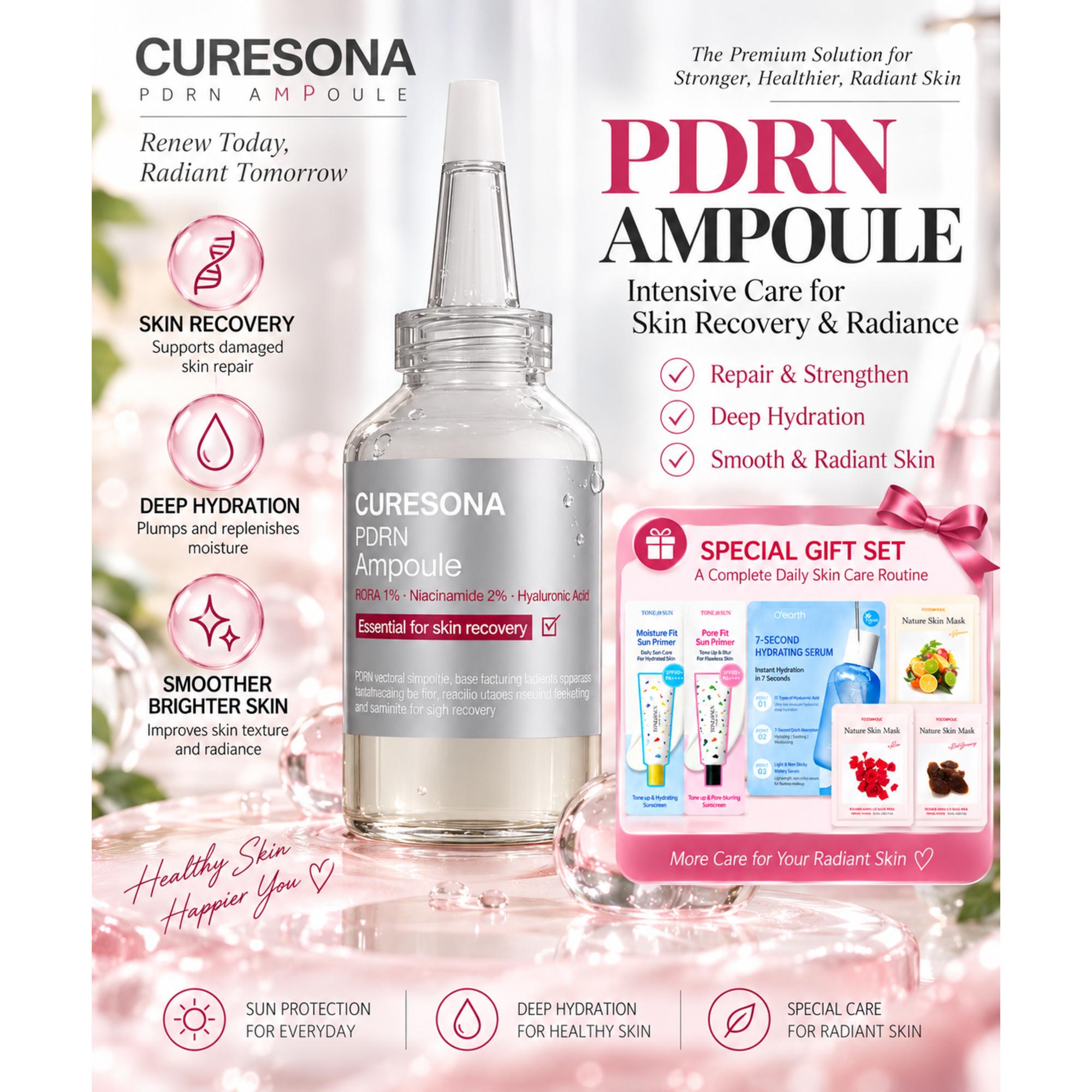 Dr. Oracle CureSona RejuCode Roller Ampoule 30ml white