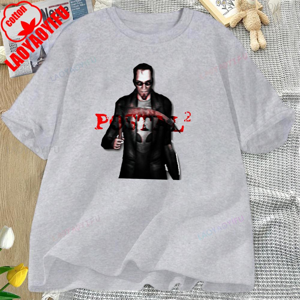 

Postal Dude 2 Інопланетянин Біжить з Ножицями Go Бавовняні Футболки Ножиці Go Postal Топи Футболка Postal Dude Чоловічий Жіночий Одяг 2XL