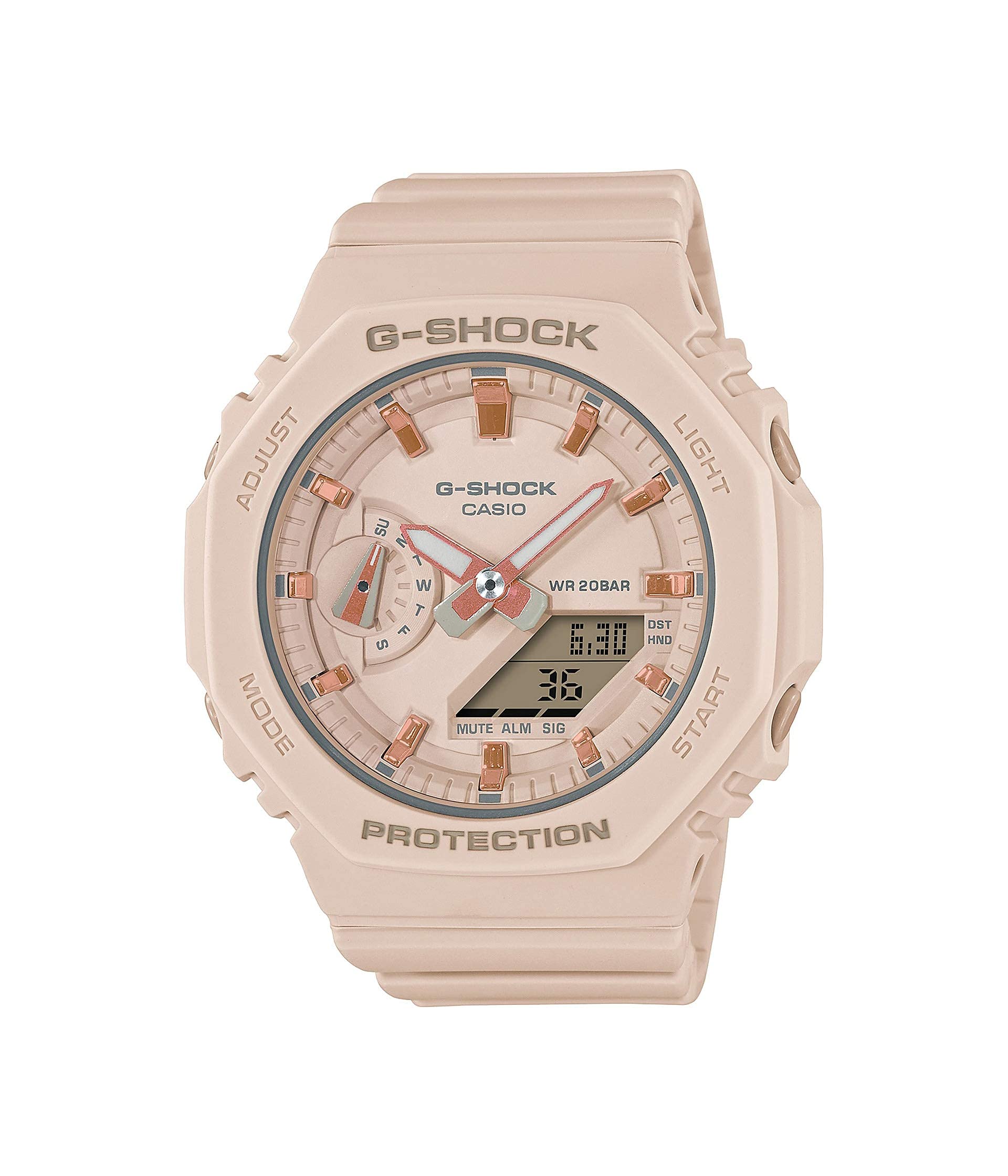 

G-Shock G-Shock G-Shock G-Shock GMAS2100-4A Pink/Rose One Size Gold