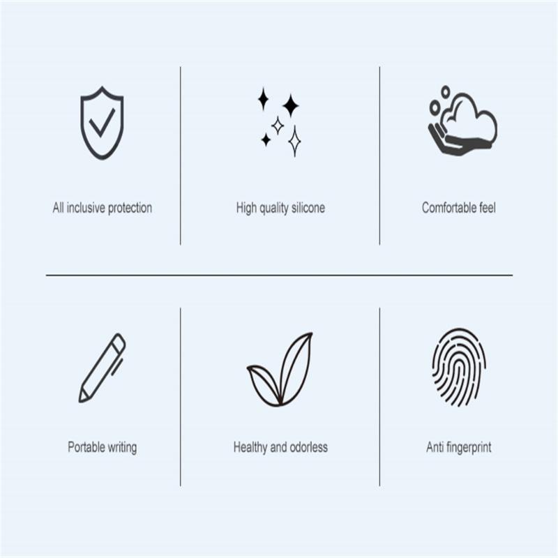 Silicone Pencil Case for Lite Pencil Protective Sleeve Grip Skin Cover Holder