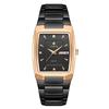 WWOOR Luxury Business Men Watches Gold Quartz Stainless Steel Sport Clock Waterproof Week and Date Wrist Watches