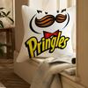 Classic Personality P-Pringles-MT Pillow Case Printing Pillowcase Living Room Sofa Cushion Cover Bedroom Room Decor