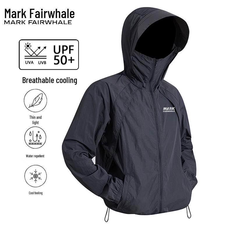 Mark Fairwhale Men s Summer Hooded Sun Protection Jacket XL