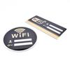 Handwriting WIFI Signage Convenient Signal Indication Signage 3D Wall Stickers  Public Place