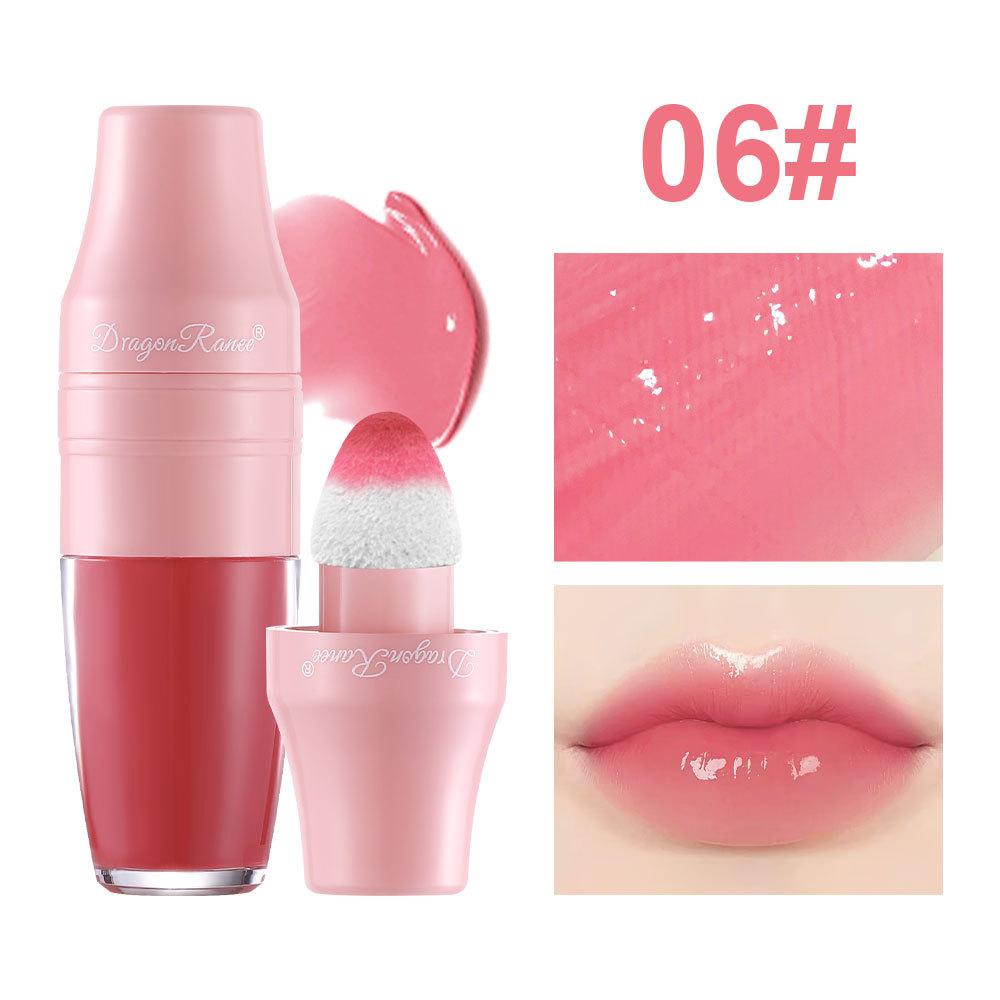 

Dragon Ranee Mirror Lip Tint & Blush Liquid - Waterproof, Non-Sticky, Hydrating, All-Day Wear (6 Shades) DR87 Shake Lip Gloss 6No
