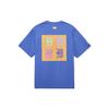 MLB Detroit Tigers SS23 American Vintage Pop Art Pattern Letter Print Dopamine Short Sleeve T-Shirt Unisex Tops Purple 3ATSL0233-46PPS