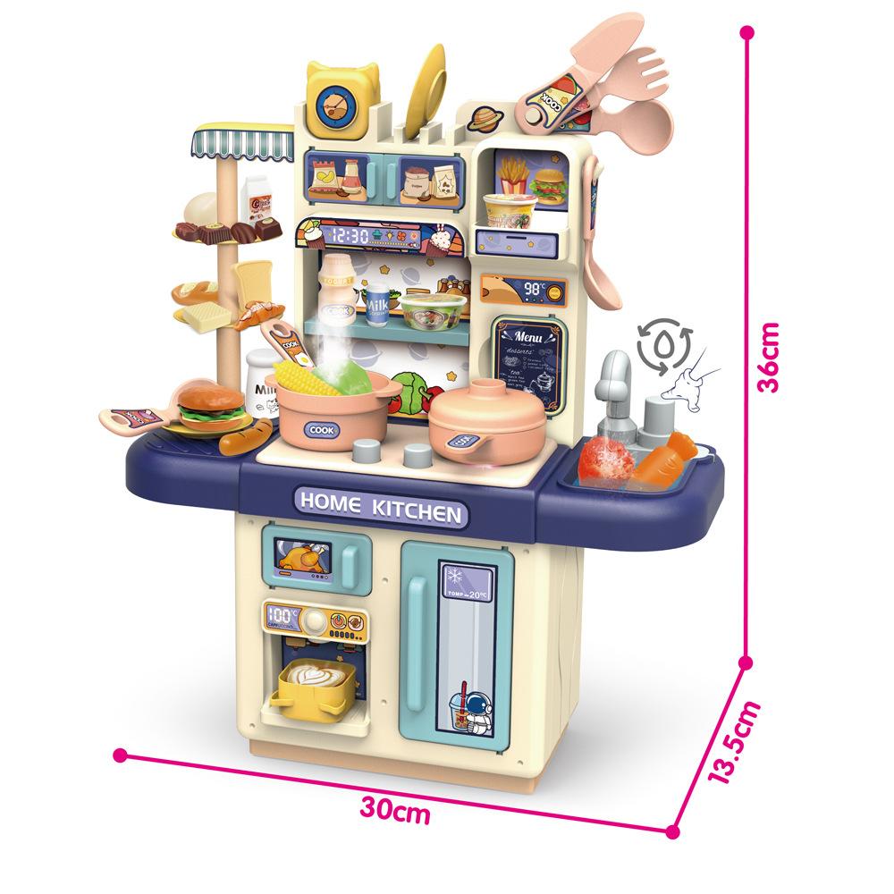 Children'S Play House Mini Spray Kitchen Toy Set Cooking Cooking Simulation Tableware Boys And Girls Toys