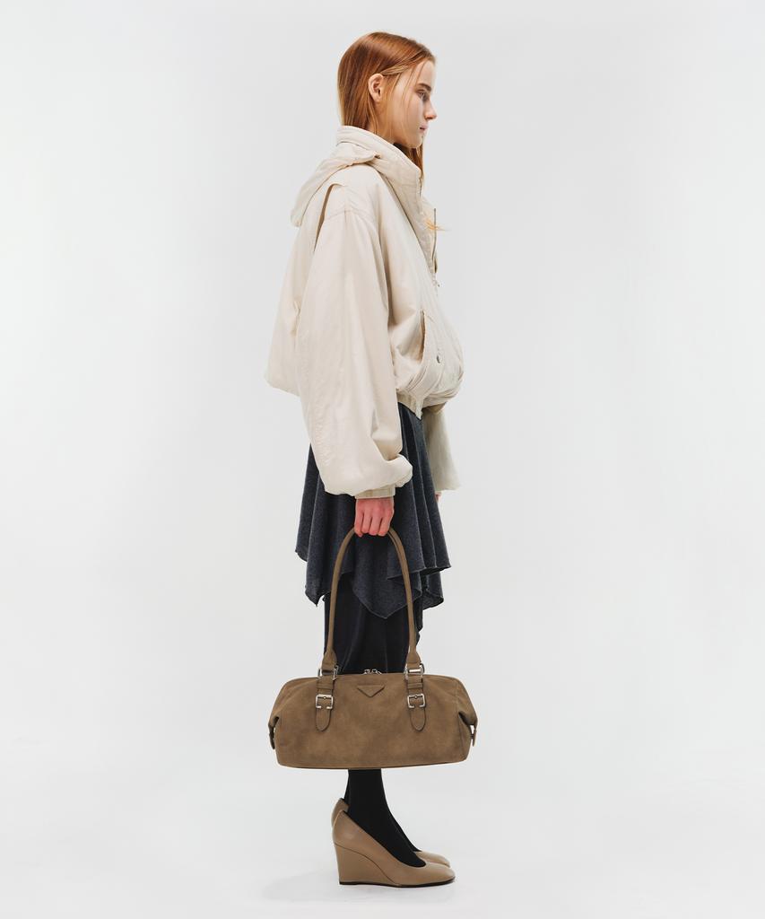 Fennec Soty Buckle Bag - Pebble Camel